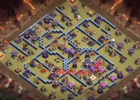 Town Hall 15 War Base: Anti 3 Stars for Clan War League #20353