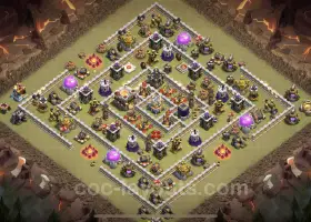 Best TH11 War Base Copy - Anti Everything with Link #20396