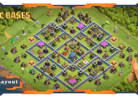 Top TH12 Max Base Layouts: Anti 3 Star & Hybrid Links - CoC #20400