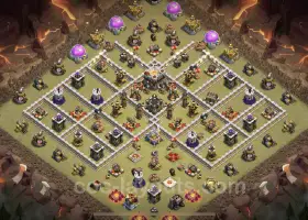 Best TH11 War Base - Anti 3 Stars & Everything Link #20404