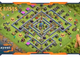 Top Anti 3 Star TH12 Base Layouts with Links - Clash of Clans #20405