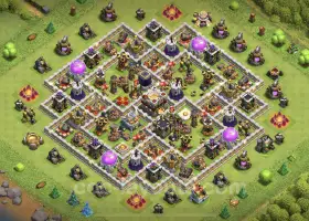 Top TH11 Hybrid Base Links - Best Anti-Everything Layouts #20409