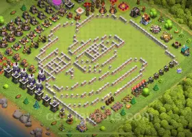 Best Funny TH11 Troll Bases 2024 - Clash of Clans #20431