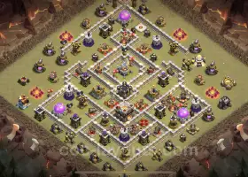 Best Anti 3 Stars War Base TH11 - Clash of Clans #20434