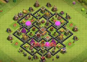 Top Town Hall 8 Farming Base | Clash of Clans Copy Link #20435