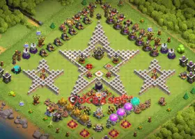 Town Hall 11 Progress Base: Fun Copy for Clash of Clans #20440