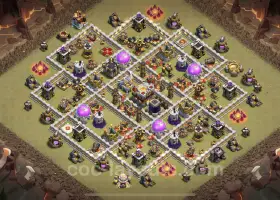 Top Anti 2 Stars TH11 War Base Link - Clash of Clans #20441