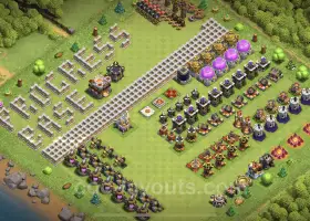 Best Funny TH11 Troll Bases with Links - Clash of Clans #20448