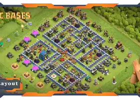 Top TH12 Defense Base Layout: Anti-Everything | CoC #20451