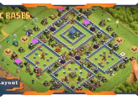 Top TH12 Base: Unbeatable Anti-Air Electro Dragon Layout #20457