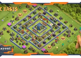 Top TH12 War Base Layouts with Link & Anti-Air Defense #20460