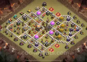 Best TH11 War Base 2025 - Max Levels & Anti-Everything Link #20463