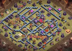 Top Town Hall 15 War Base: Anti 3 Stars for CWL | Clash of Clans #20465