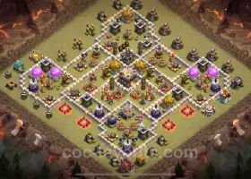 Best TH11 War Base 2025: Max Level Hybrid Layouts #20466