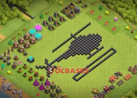 Clash of Clans: Town Hall 8 Progress Base & Copy Link #20470