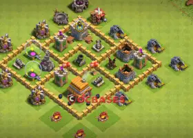 Top Town Hall 5 Hybrid Base - Anti 2 Stars | Clash of Clans #20475