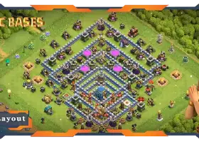 Top Hybrid Base TH12 Max Layouts & Links - Clash of Clans #20487