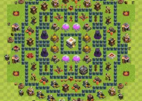 Best TH11 Trophy Base for Defense in Clash of Clans #20492