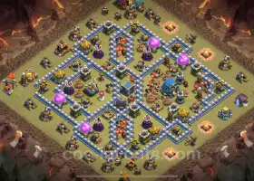 Top TH12 War Base Links | Hybrid Defense for 2025 #20498