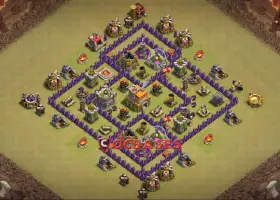 Best Town Hall 7 War Base | Clash of Clans Copy Link #20499