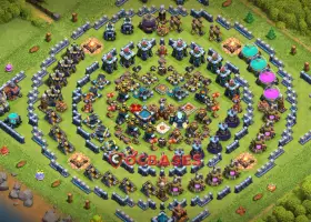 Town Hall 13 Progress Base | Clash of Clans Fun Guide #20511