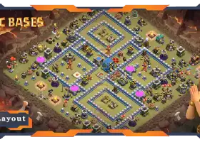 Top TH12 War Base Layout - Anti 2 Stars & Anti Air Design #20517