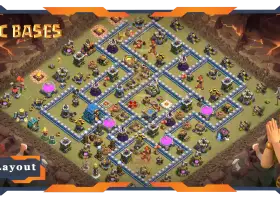 Top TH12 Max Base: Anti-Everything Layout for War & CWL #20522