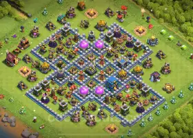 TH12 Trophy Base Copy for Clash of Clans 2025 #20537