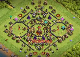 Best Town Hall 10 War Base | Clash of Clans Copy Base Link #20539