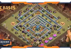 Top TH12 War Base Layouts: Anti-2 Stars & Links | COC #20540