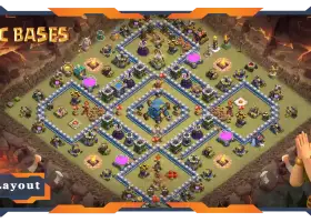 Top TH12 Base Layout: Anti 3 Star & Anti Air for COC #20556