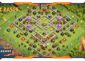 Top TH11 Farming Base with Link - Clash of Clans Layouts #20570