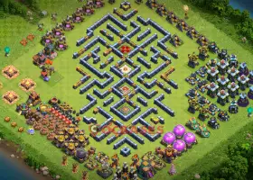 Town Hall 14 Progress Base: Fun Clash of Clans Strategies #20588