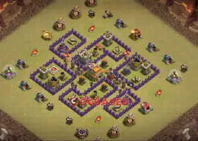 Top Town Hall 7 War Base - Copy Link for Clash of Clans #20594