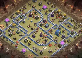 Top TH12 Anti 2 Stars War Base | Best Clash of Clans Defense #20605