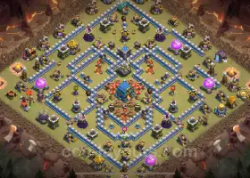 Best TH12 War Base 2025 - Anti Everything Link & Guide #20615