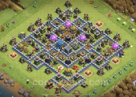 Max Level TH12 Base Copy for Legend League - Clash of Clans #20622