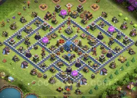 Best Anti 2 Stars TH12 Base: Clash of Clans Defense Guide #20635