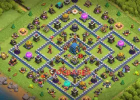 Ultimate Town Hall 12 Farming Base - Anti 3 Star & Air #20639