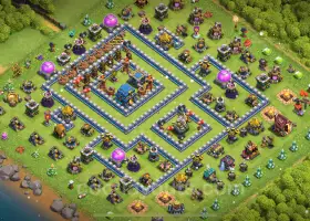 Top TH12 Base Copy 2025 - Anti Dragon & Anti Air Defense #20642