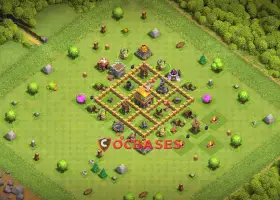 Top Town Hall 5 War Base - Clash of Clans Copy Base Link #20650