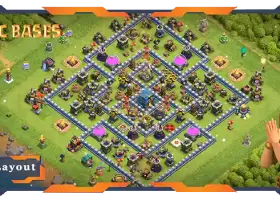 Top TH12 Farming Base Link | Hybrid Layout for Clash of Clans #20653