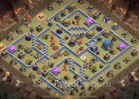 Best TH12 War Bases: Link & Anti Air Defense for CWL #20655