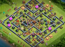 Top Town Hall 14 Farming Base for Clash of Clans | Copy Link #20664