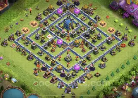 TH12 Hybrid Base Link for Trophy Defense - Clash of Clans #20669