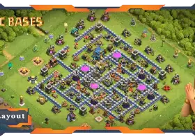 Top TH12 Farming Bases with Max Levels & Hybrid Layouts - COC #20680