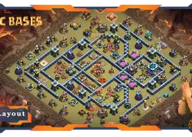 Top TH13 Base Layouts: Anti-3 Star & War Links for COC #20703