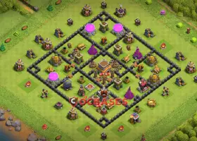 Top Town Hall 8 Farming Base | Clash of Clans Copy Link #20711