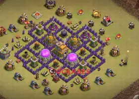 Top Town Hall 7 War Base for Clash of Clans - Copy Link! #20716