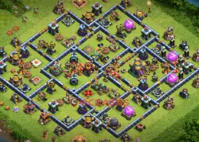 Top Town Hall 14 Hybrid Base: Anti 2 Stars & CWL Guide #20721